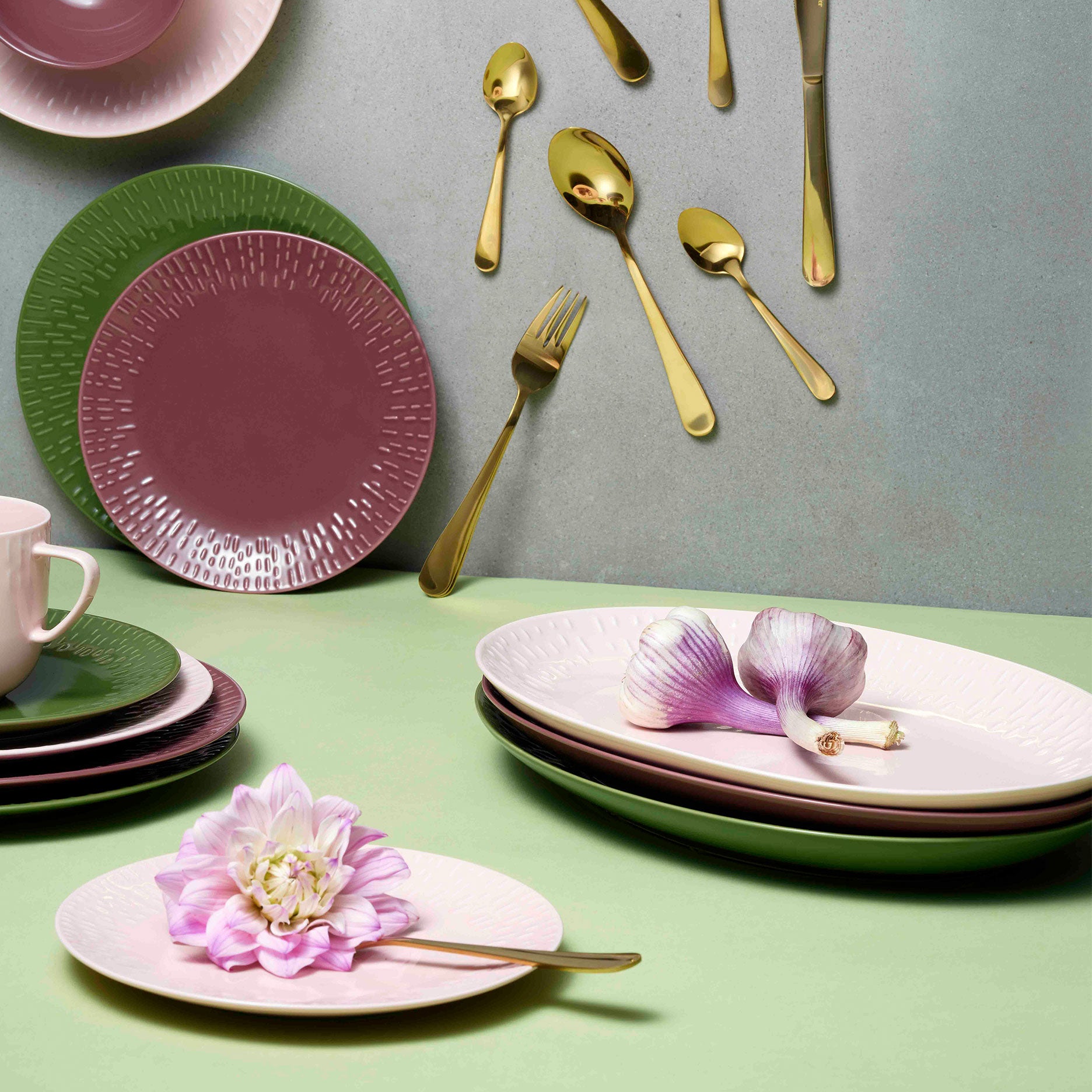 Confetti Ovalplatte Candyfloss